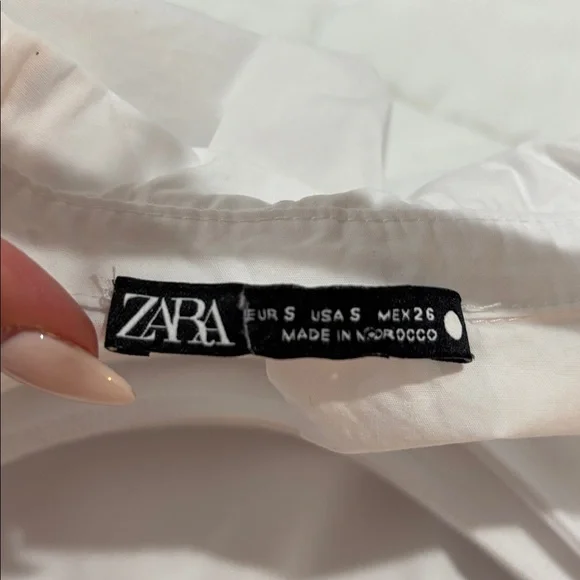 Zara Crisp White Garment - Picture 5 of 6